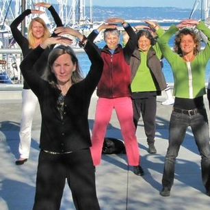 Women doing Qi Gong